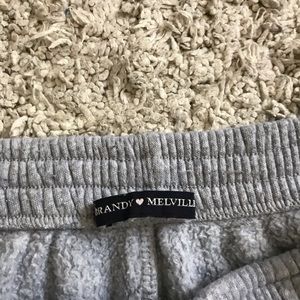 Brandy Melville basic gray sweats